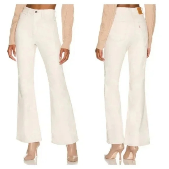 Levi's 70's High Rise Flare Corduroy Jeans Pants - Picture 10 of 10